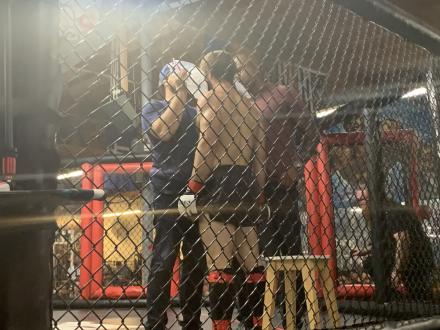 Tayler Griswold between rounds