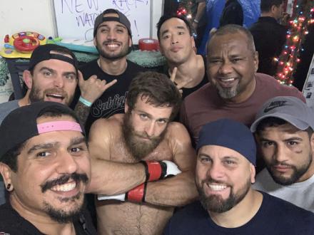 Tayler Griswold pre-fight selfie