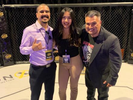 Me, Alexandra Wendling & John Arredondo