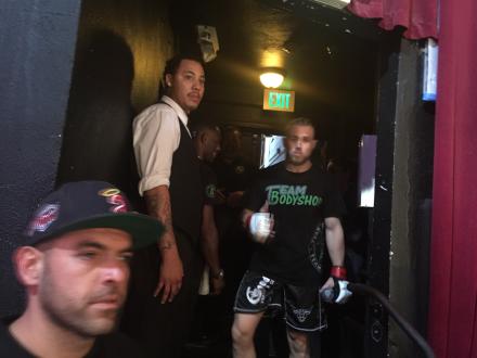 Sean Datte walk out