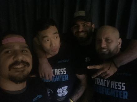Albert Lee pre-fight selfie