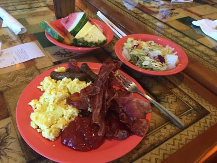 Breakfast buffet