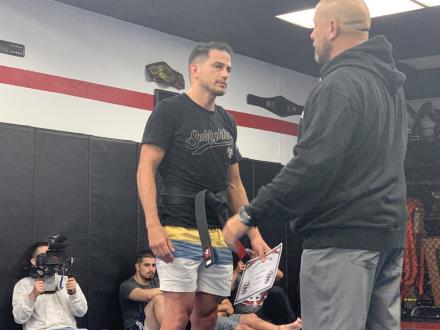 Jason Carbajal - black belt