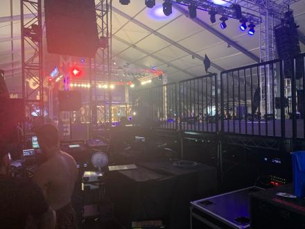 Fighter staging view