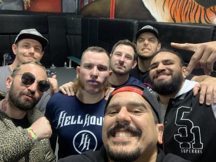 Jeff Sutton pre-fight selfie