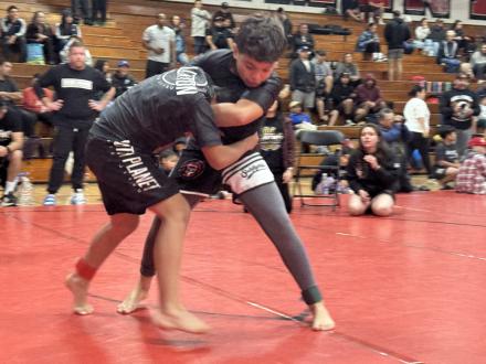 Isaiah front headlock