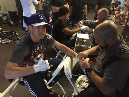 Jong getting wrapped up