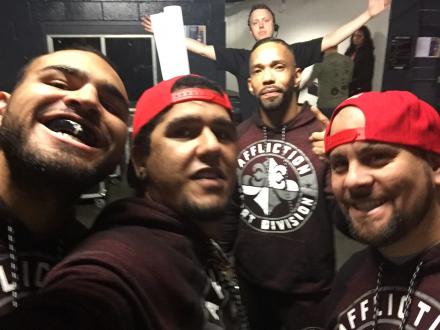 Pre-walkout selfie
