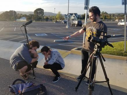 Gabriel Green's film crew