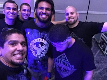 Josh Pre-fight selfie