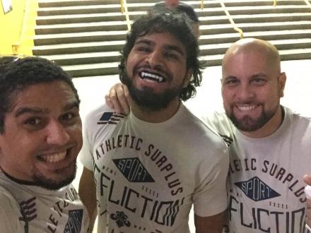 Gabe pre-fight selfie