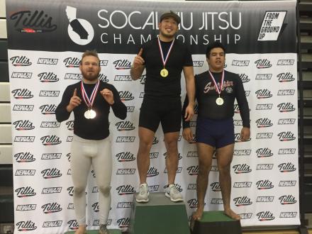 Albert Lee takes 1st and Ryan Medina takes 2nd in advanced 173lbs