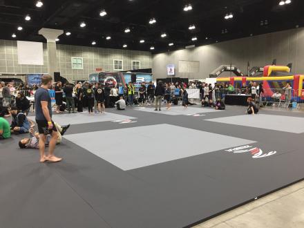 Tournament mat space