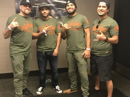 Team picture with Gabe