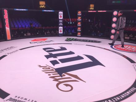 The Bellator cage