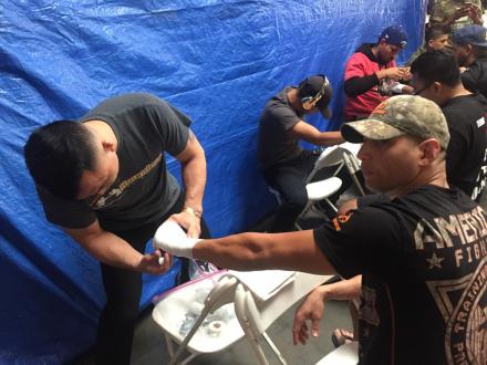 Bao Quach wrapping up Andre