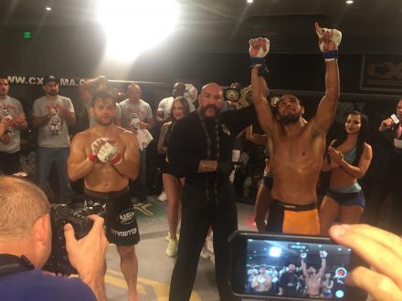 Gabe wins by 2nd round ref stoppage to strikes