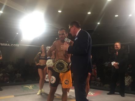 Gabe's post-fight interview