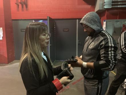 CSAC inspector and BJJ black belt - Felicia Oh