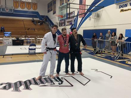 Black belt gi division